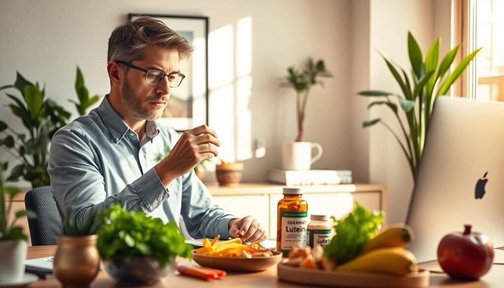 上班族葉黃素攝取方法